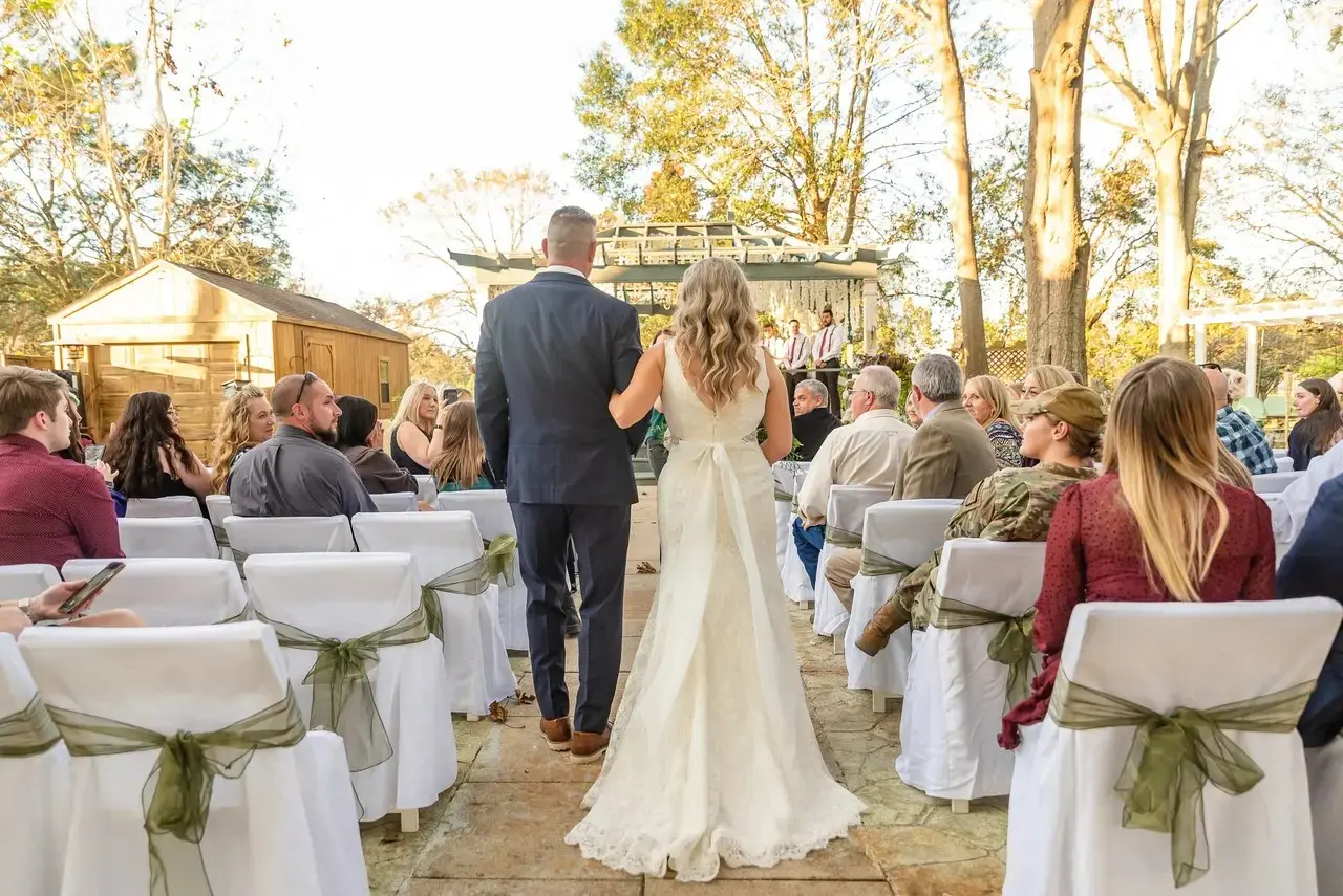 Garden Ceremony Aisle